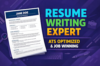 write a professional resume tailored to your career goals