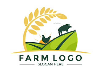 design unique farm or ranch logo
