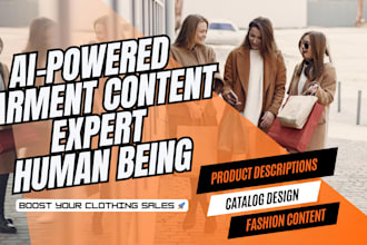 create fashion catalog design for garments and apparel