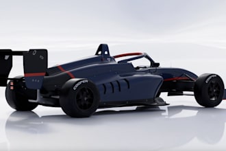 f1 3d print,glb vehicle model,stream car,2ddrawing to 3d vehicle,fivem car, gtav