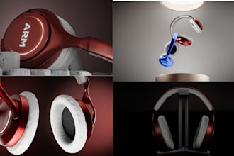 do 3d product animation and product design