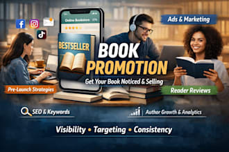 promote your amazon KDP book to increase visibility and sales