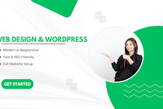 create a wordpress website design