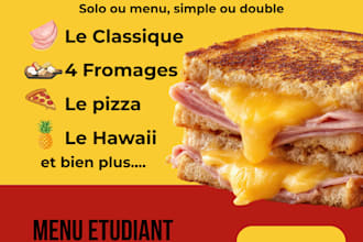 création affiche promotionelle pour extérieur, intérieur
