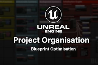 organise your unreal project and optimise blueprints