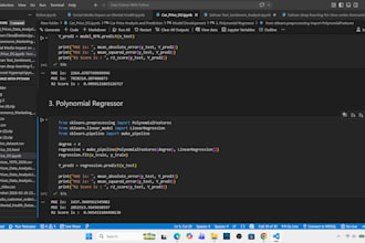 do data science and machine learning project