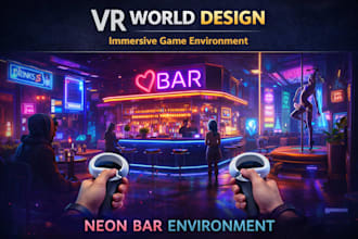 design immersive VR experiences and environments in unity meta quest ready