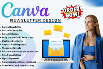 do canva newsletter design email template brochure canva flyer design canva pro