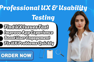 test your app UX,usability to improve user experience
