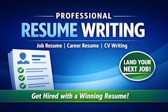 write professional resume CV job resume career resume resume writing