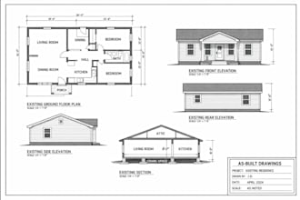convert old drawings or pdf into accurate as built drawings