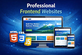 design a responsive website using HTML CSS and javascript