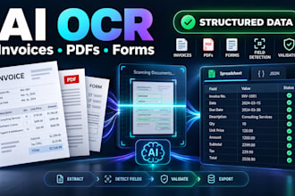 build an ai ocr system for invoices and business documents