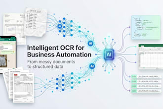 extract and structure data from business documents using intelligent ocr