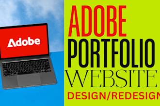 design UI UX modern portfolio website on adobe xd figma and edit photoshop app