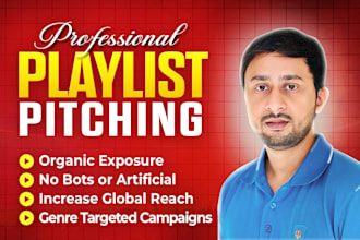 pitch your spotify music to verified playlist curators for organic promotion