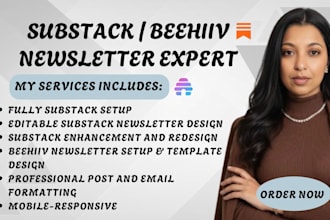 fully substack setup, substack editable newsletter, enhance substack, beehiiv