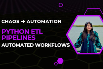 build automated data engineering etl pipelines using python