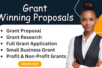 write winning grant proposals for social science and humanitarian projects