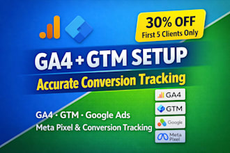 fix ga4 tracking issues and setup conversion tracking events