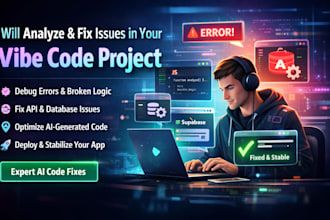 fix errors and bugs in your vibe code project