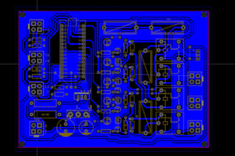 design high voltage ac dc power electronic supply pcb, microcontroller program