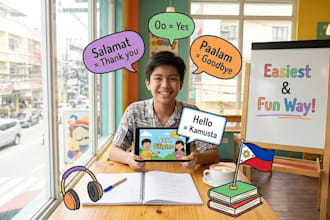 teach you how to speak in filipino or tagalog or bisaya