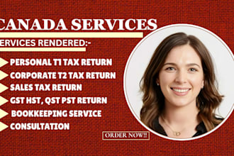 do canada personal tax t1, corporate t2, canada sales tax, gst hst qst pst