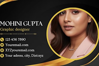 be making business card