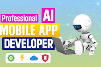 do ios android app development mobile app development, developer chatbot ai app