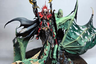 paint your warhammer 40k, sigmar and dungeons and dragons miniatures