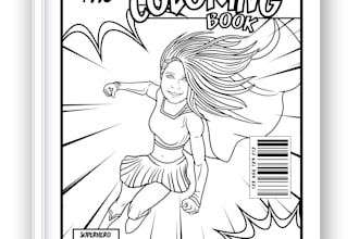 draw original coloring pages for books, printables, and amazon KDP