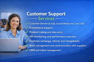 provide professional customer support via email, chat, and CRM