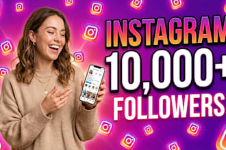 10,000 instagram followers as your need