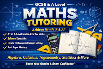 provide gcse and a level maths tutoring