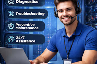 technical support for diagnostics and issue resolution