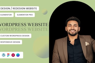 bug fix , redesign wordpress website with elementor