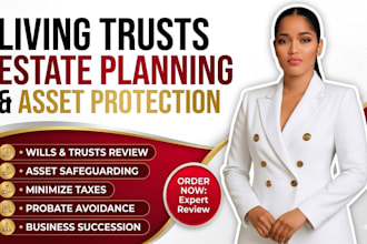 review and improve your living trust estate plan and asset protection documents
