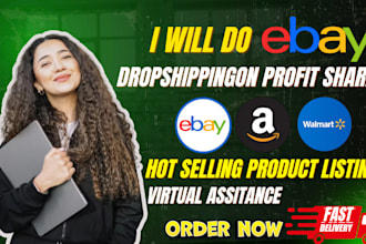 do ebay dropshipping on profit share virtual assistance store management ebay va