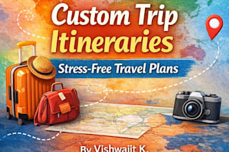 plan a detailed and customized trip itinerary for you