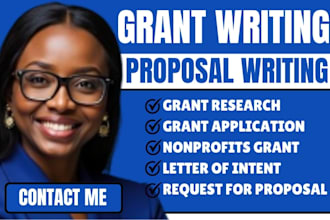 handle nonprofit grant, grant proposal, grant research, grant application