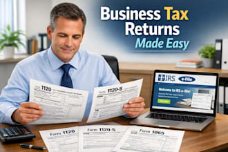 prepare and e file forms 1120 1065 and 1040
