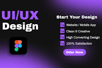 design websites and mobile apps UI UX in figma