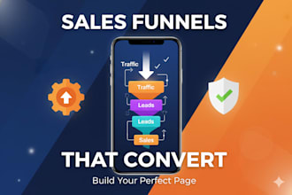 design a high converting and modern landing page
