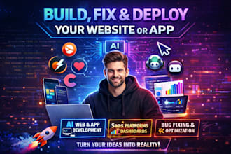 build any website or mobile app for you using vibe coding