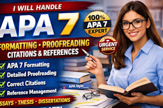 do apa formatting, profeading, citation, references for academic papers