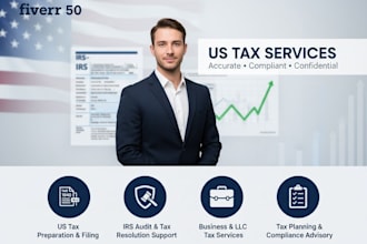 prepare and efile US tax returns for individual and business 1040, 1120, 1065