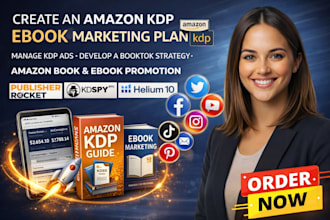 create an amazon KDP marketing plan manage KDP ads develop a booktok strategy