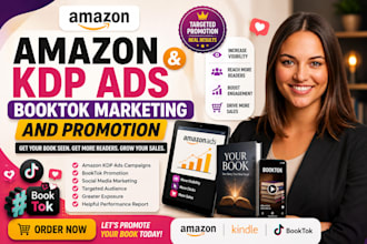 create an amazon KDP marketing plan manage KDP ads develop a booktok strategy
