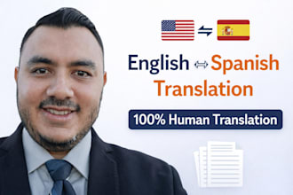 professional english to spanish and spanish to english translation